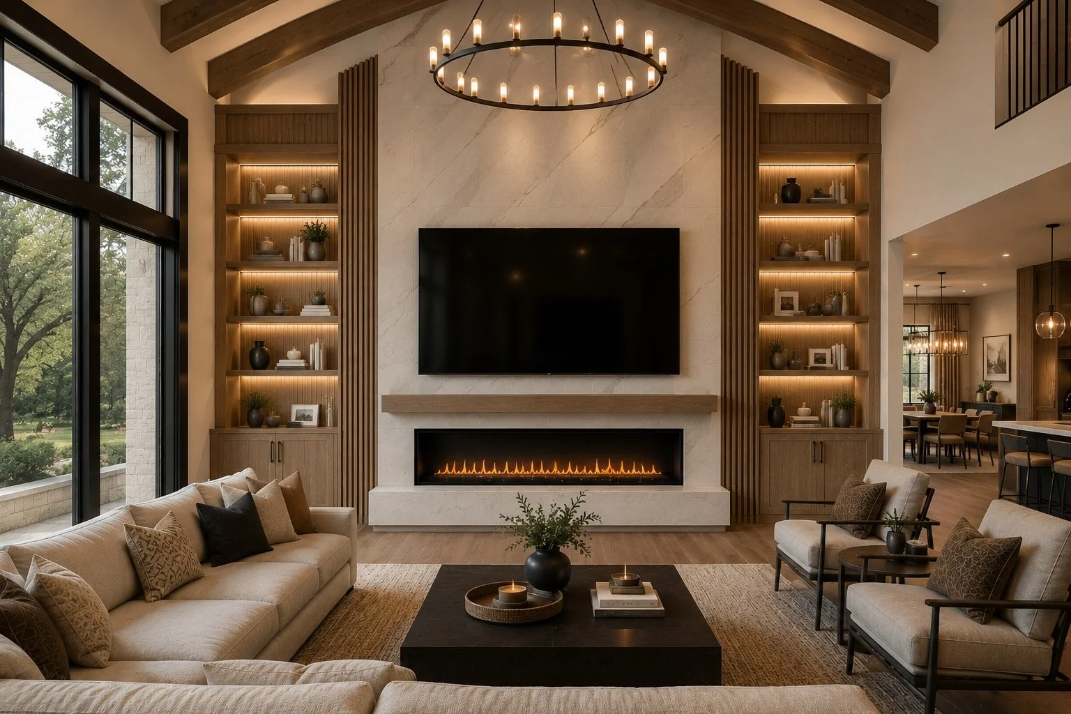 Fireplace Media Walls for Texas Great Rooms (2026 Design Guide)