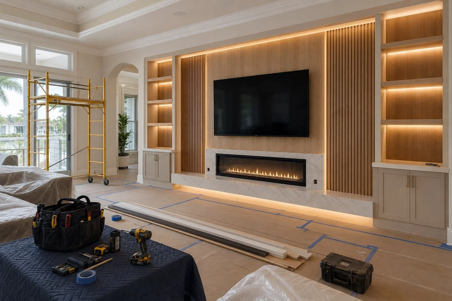 professional-media-wall-installation-florida-home