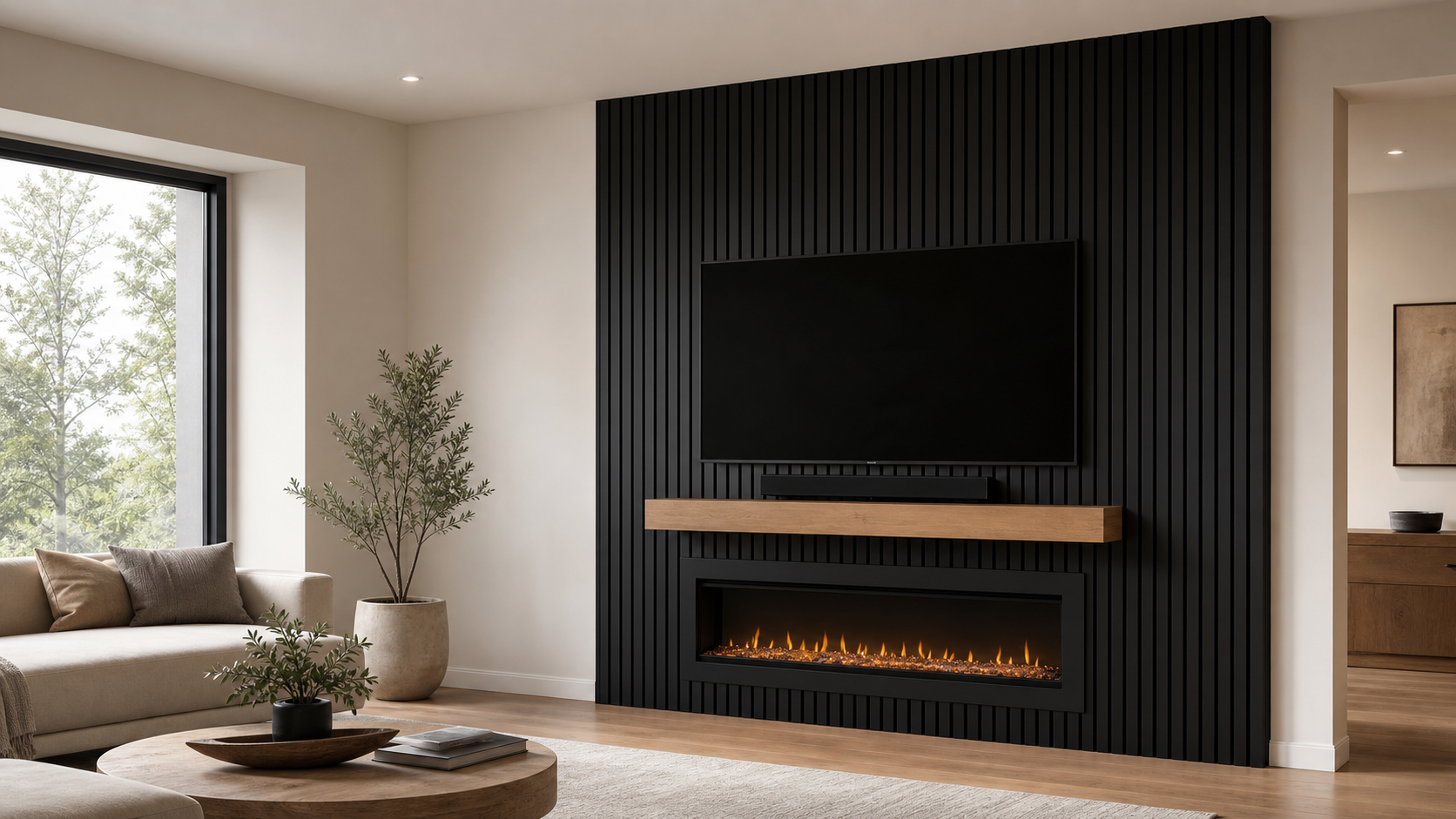 Shiplap, Trim, or Slat Fireplace Media Wall: How to Choose the Right Model