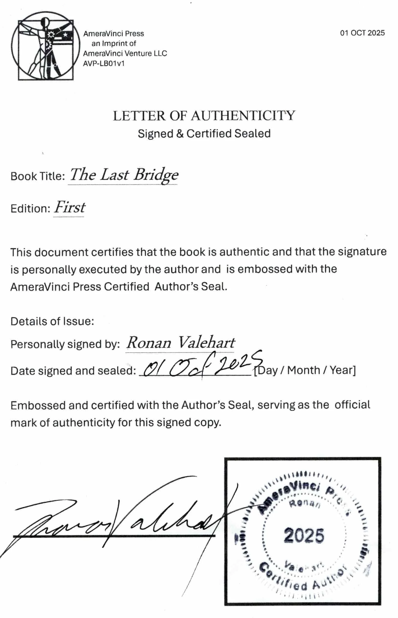 AVP leter of Authenticity picure.jpg