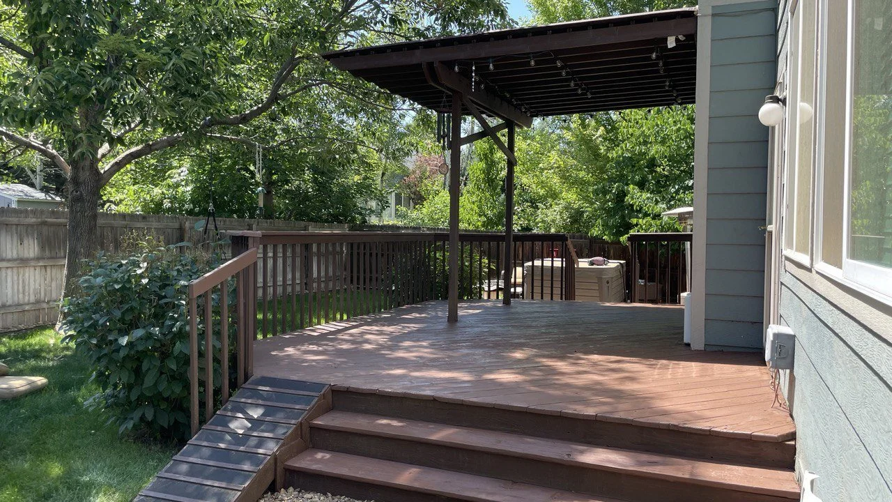 Deck Repainting Project in Knoxville, Tennessee
