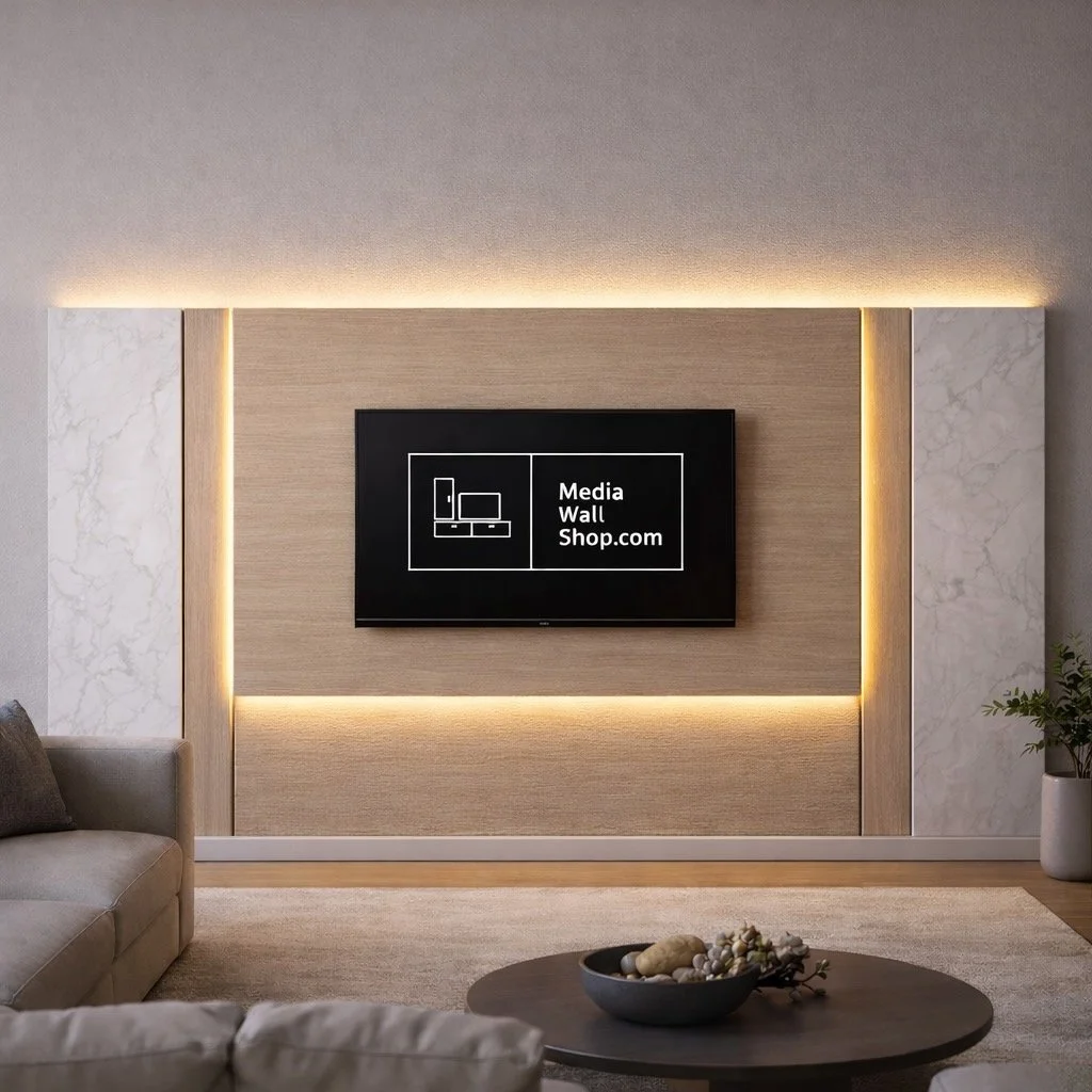 Twin Vertical - Pre-Designed LED Panel Set, $3,500