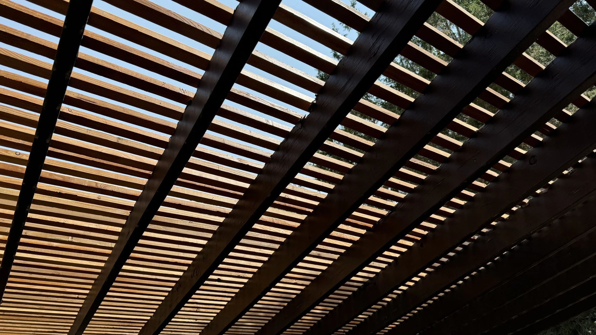 Pergola Slat Renovation in Charlotte, North Carolina