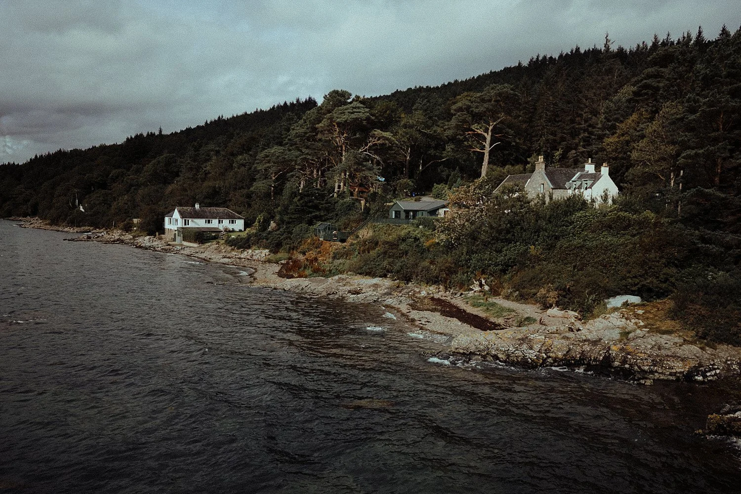 Isle of skye elopement balmacara mains kyle of lochalsh exterior photo drone