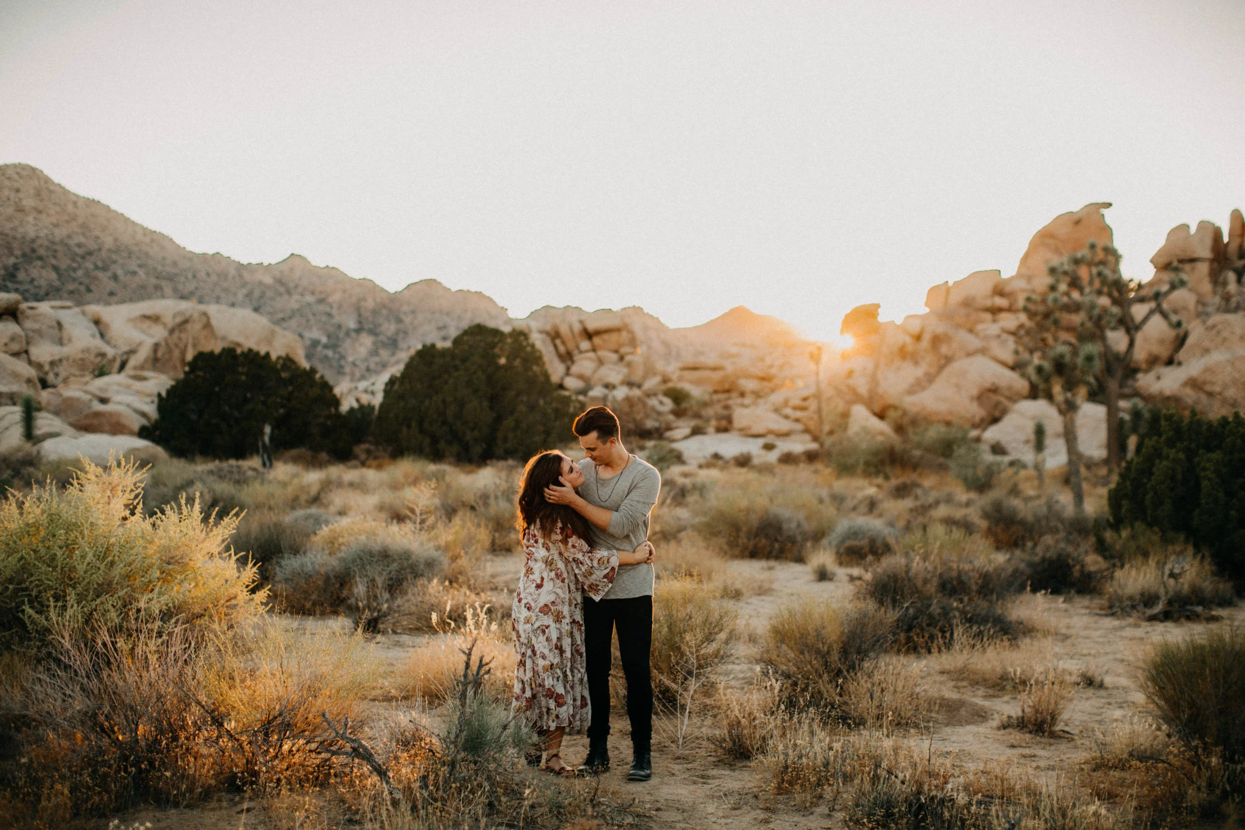 Emily + Josh's Joshua Tree Session