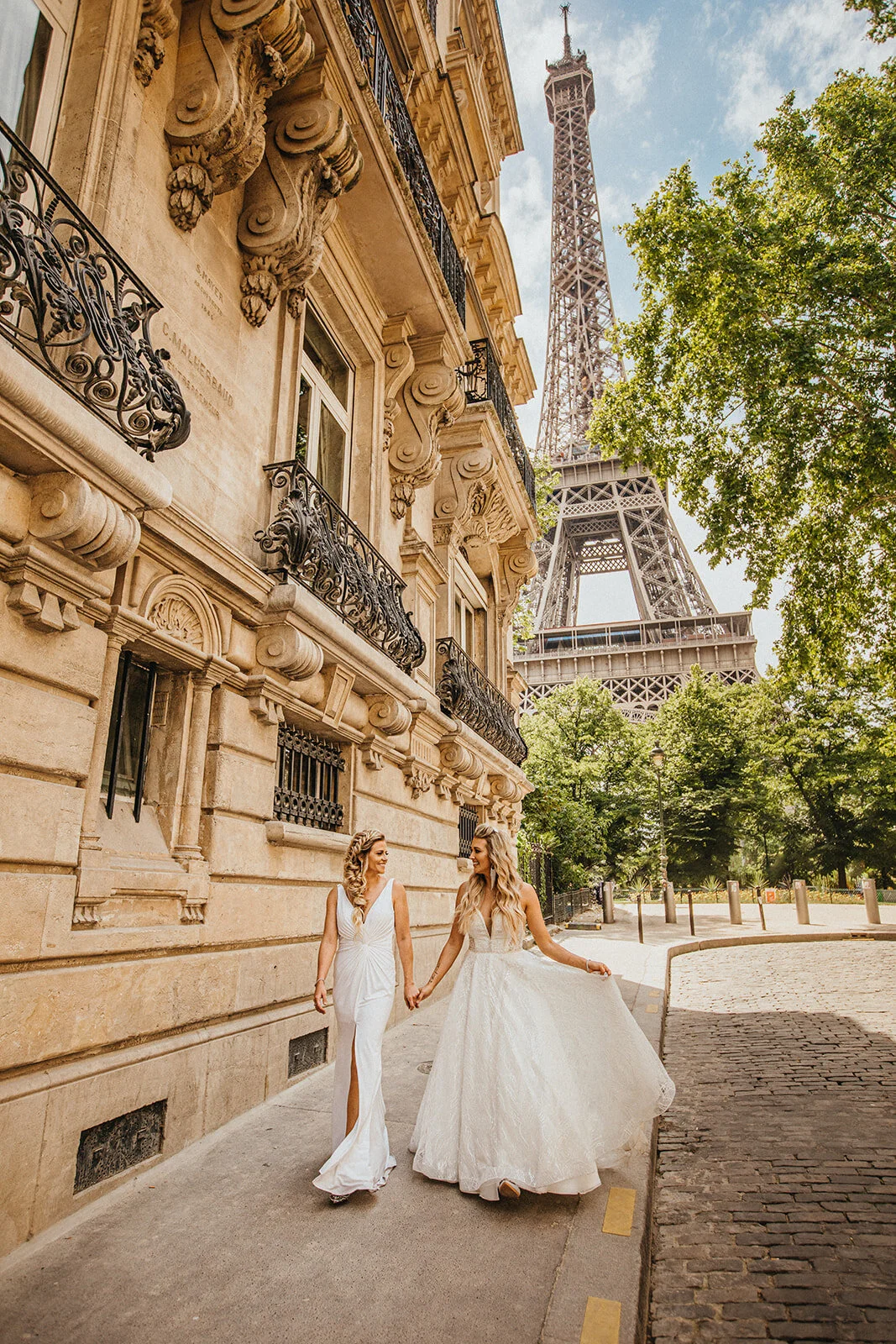 Lauren + Taylor's Paris Elopement