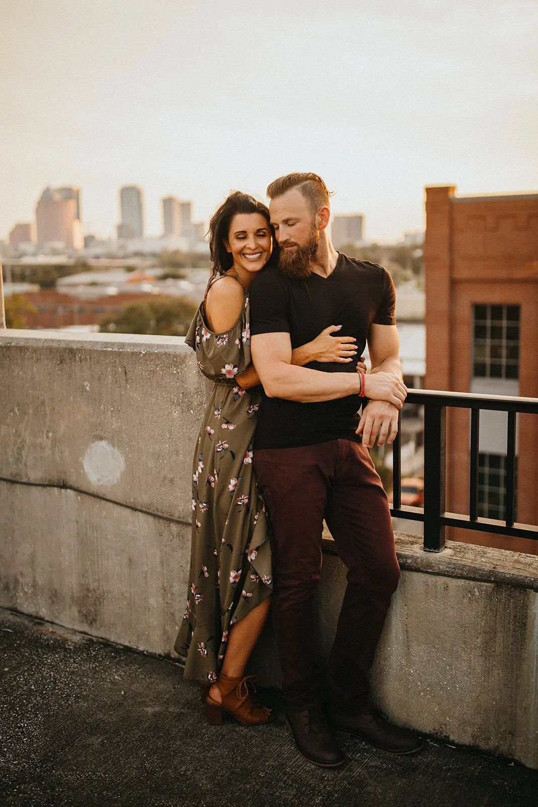 Jeremy + Carolyn's Ybor City Engagement Session