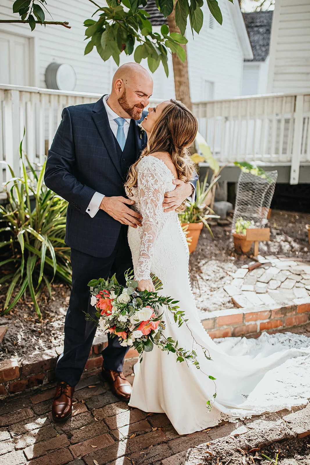 Tampa Wedding Photographer Ybor City Wedding Ybor Museum Wedding Ybor Garden Wedding