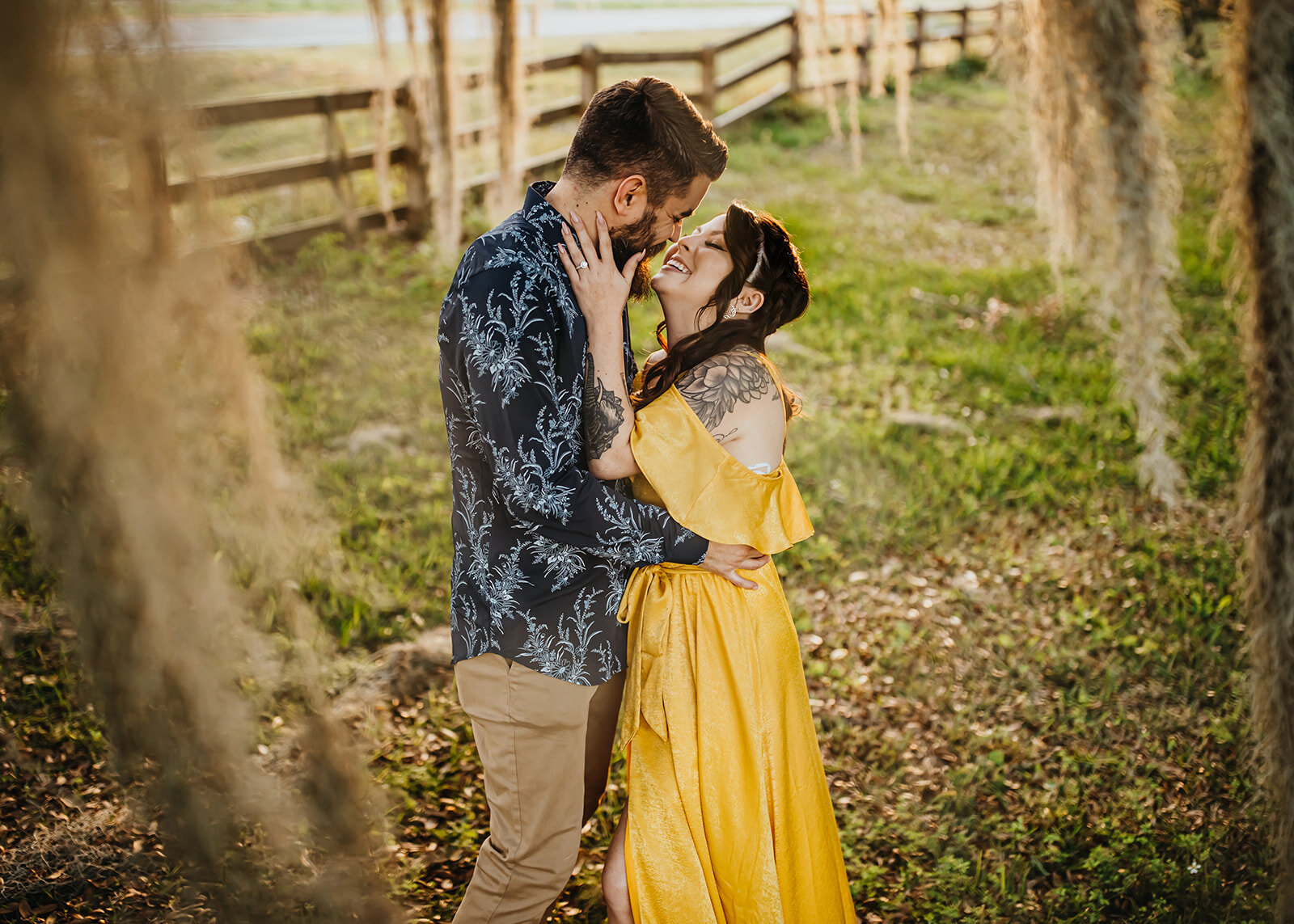 Tampa Wedding Photographer Sydney Dover Trails Engagement Session
