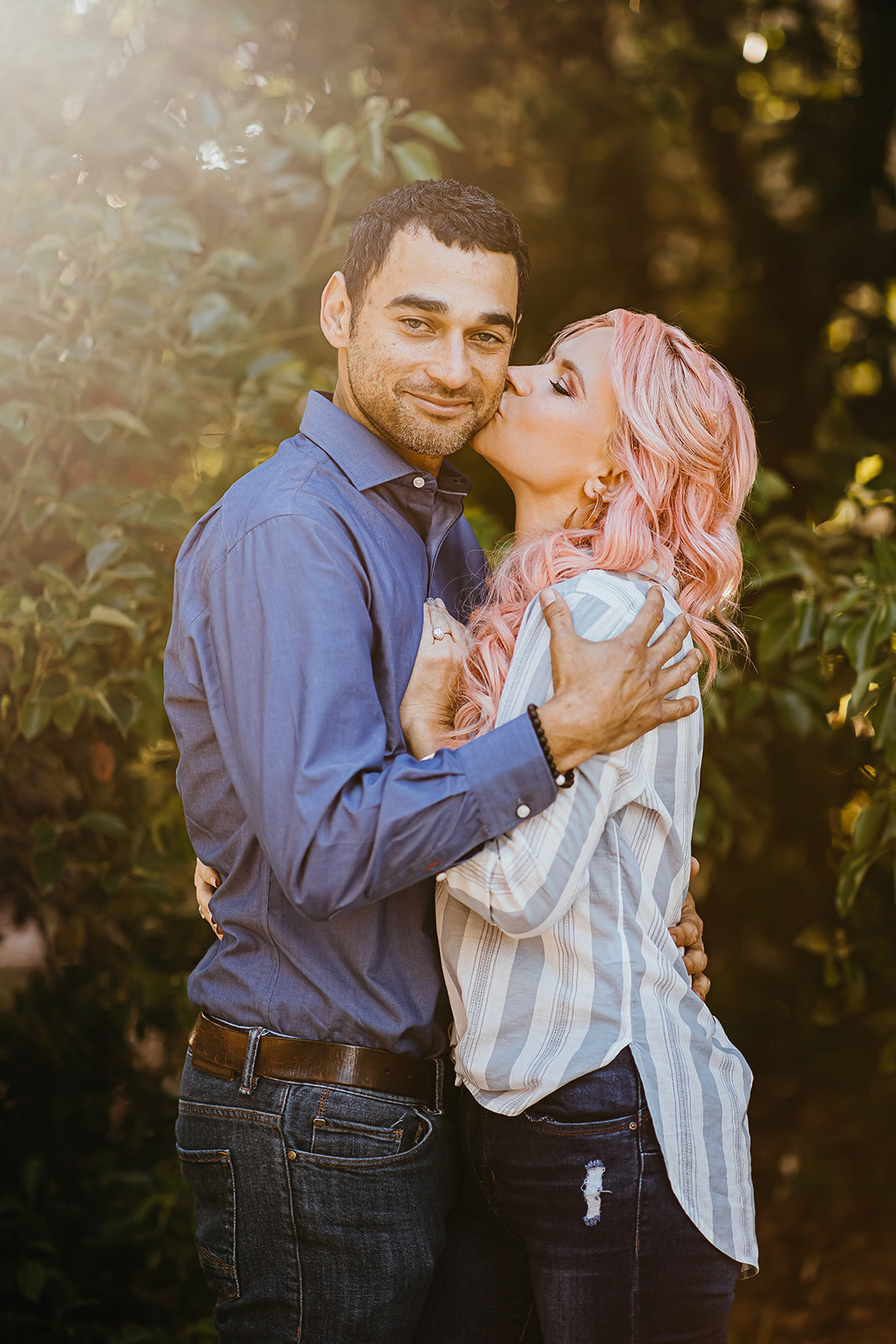 Tampa Wedding Photographer Engagement Session Seminole Heights
