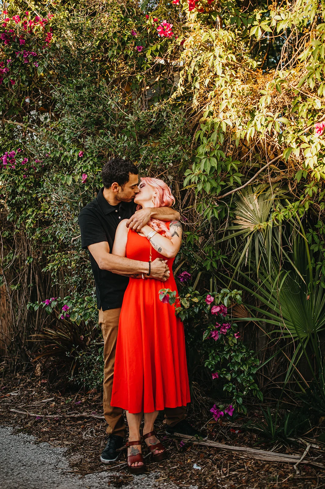 Tampa Wedding Photographer Engagement Session Seminole Heights