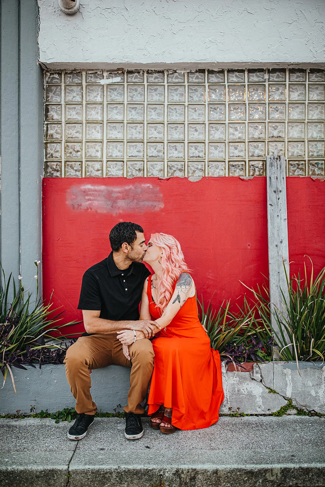 Tampa Wedding Photographer Engagement Session Seminole Heights