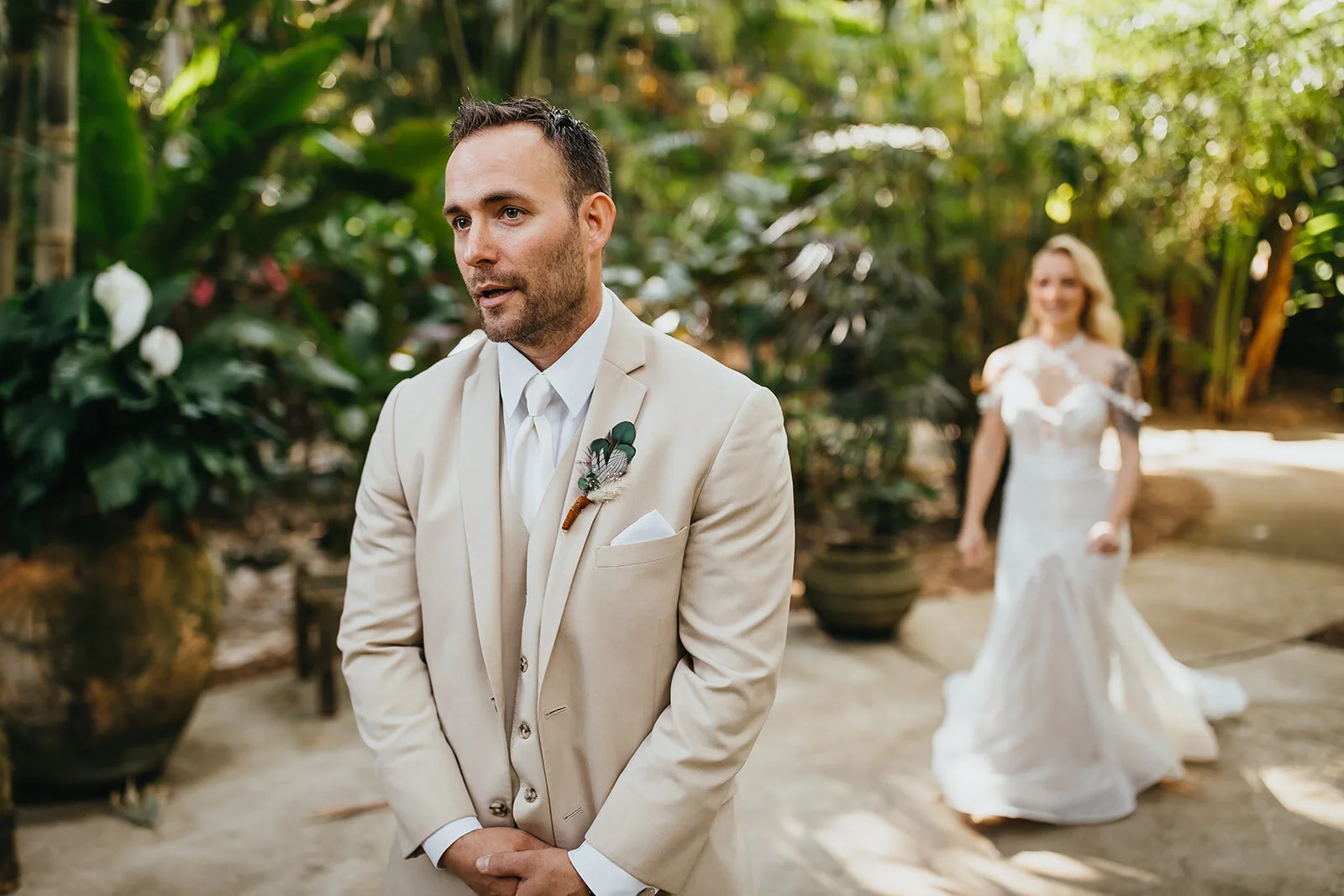Tampa Wedding Photographer St. Pete Wedding Photographer Sunken Gardens Wedding
