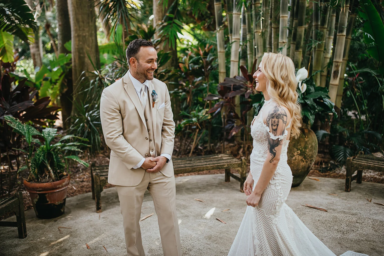 Tampa Wedding Photographer St. Pete Wedding Photographer Sunken Gardens Wedding