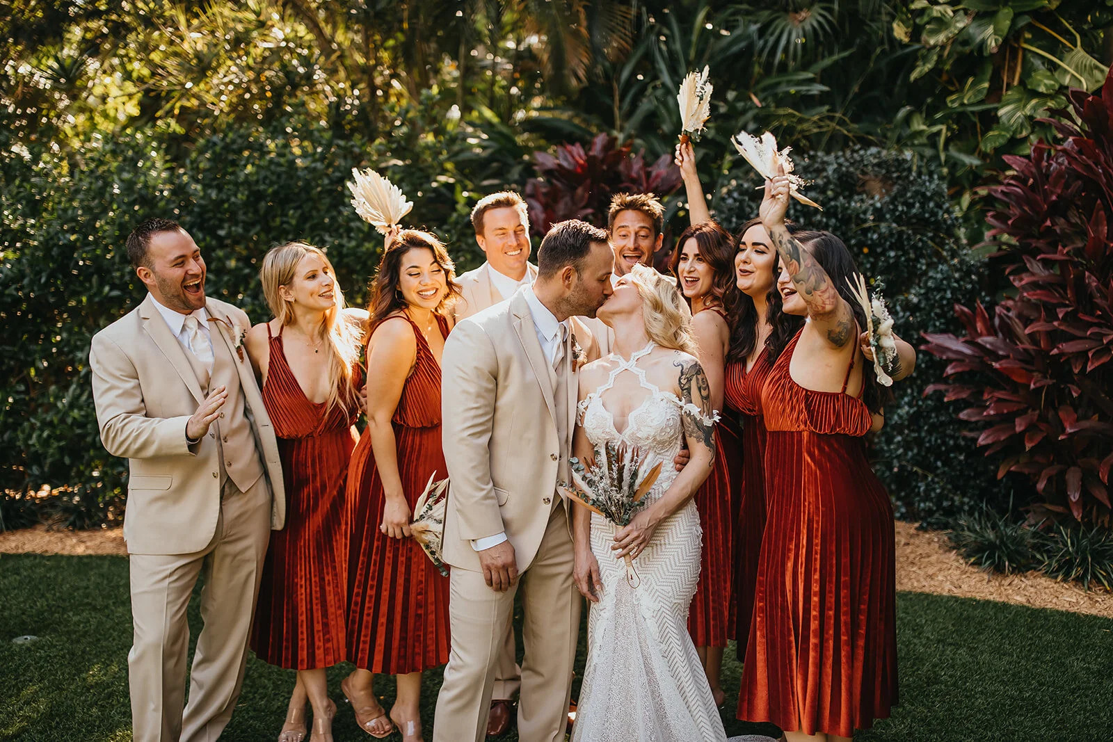 Tampa Wedding Photographer St. Pete Wedding Photographer Sunken Gardens Wedding