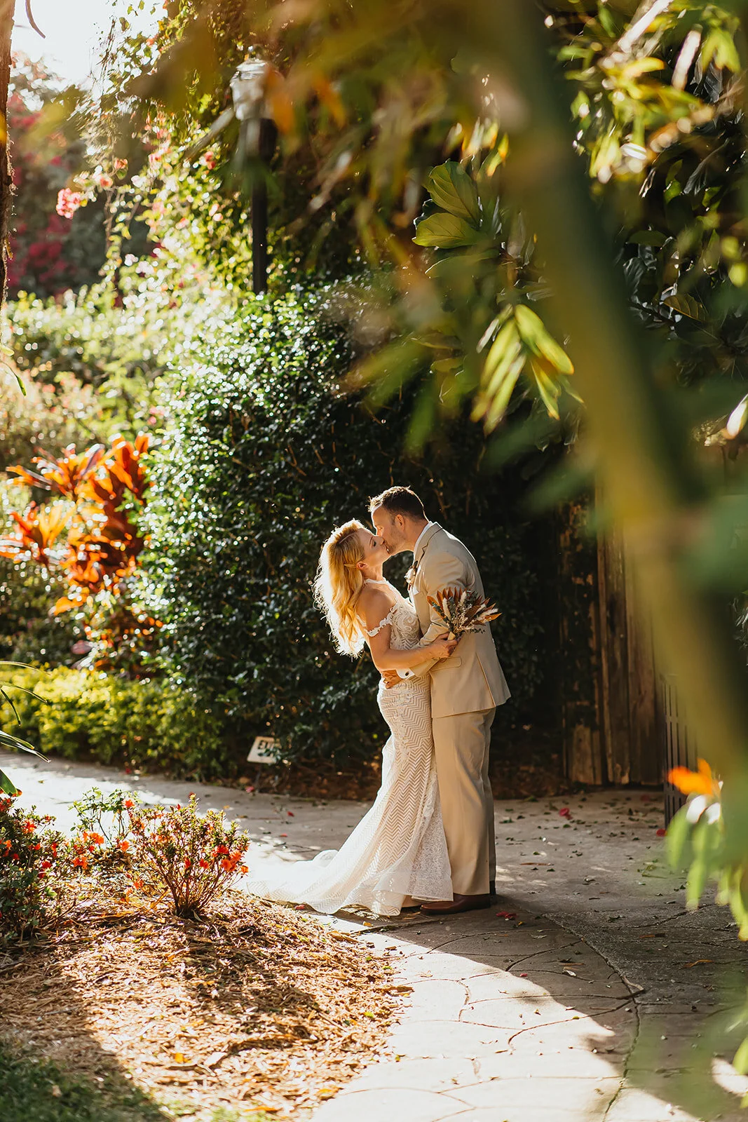 Tampa Wedding Photographer St. Pete Wedding Photographer Sunken Gardens Wedding