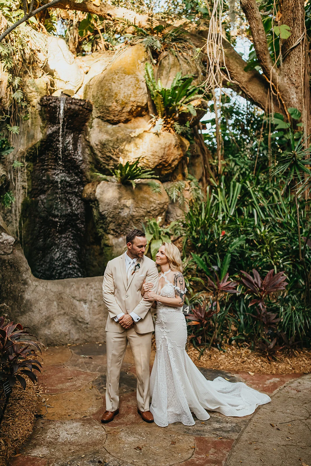 Tampa Wedding Photographer St. Pete Wedding Photographer Sunken Gardens Wedding