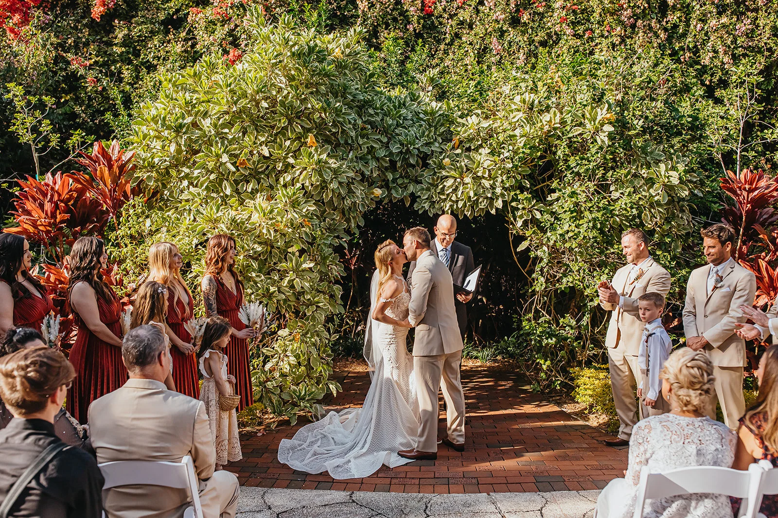 Tampa Wedding Photographer St. Pete Wedding Photographer Sunken Gardens Wedding