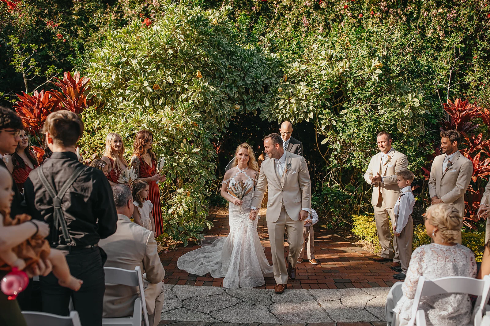 Tampa Wedding Photographer St. Pete Wedding Photographer Sunken Gardens Wedding