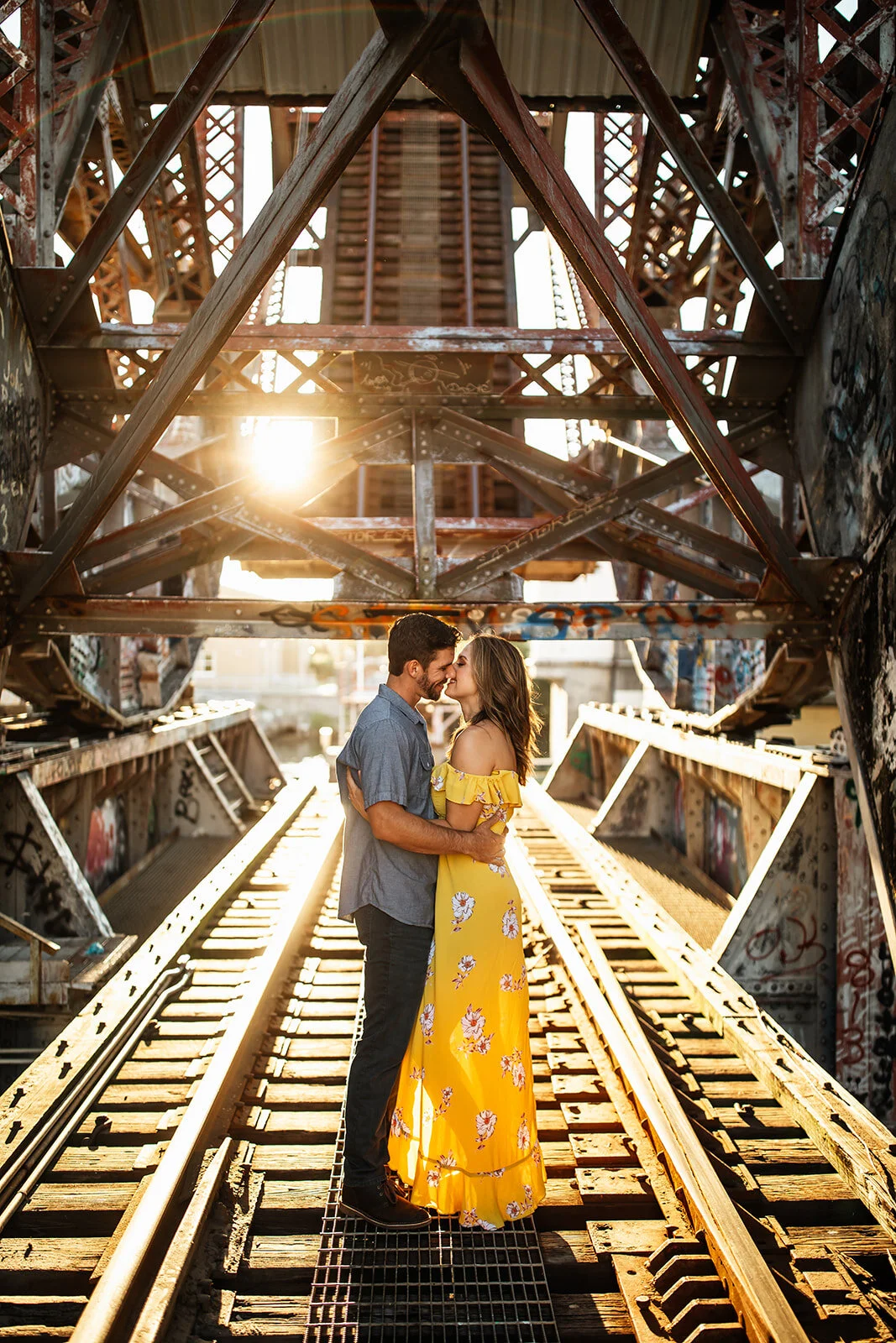 Tampa Wedding Photographer Engagement Session Downtown Tampa Riverwalk