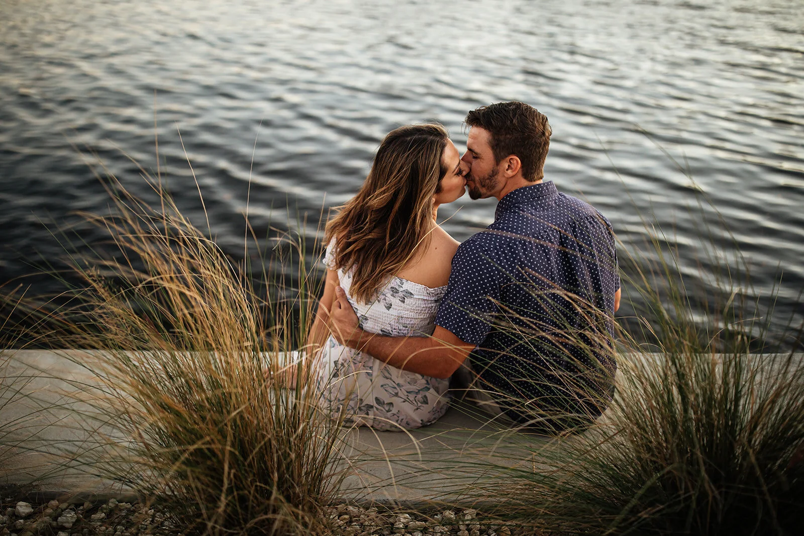 Tampa Wedding Photographer Engagement Session Downtown Tampa Riverwalk