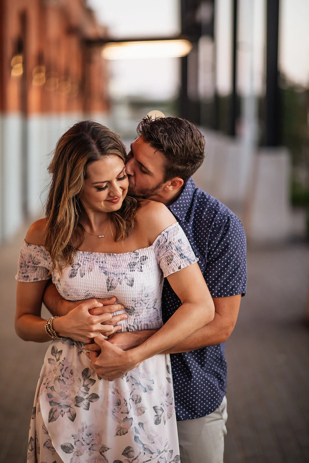 Tampa Wedding Photographer Engagement Session Downtown Tampa Riverwalk