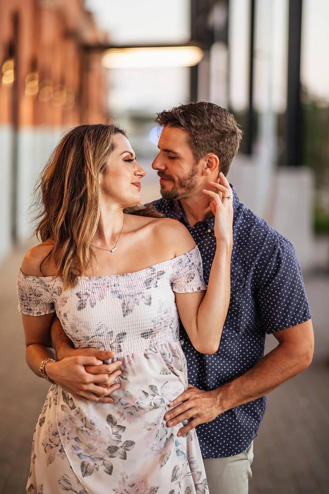 Tampa Wedding Photographer Engagement Session Downtown Tampa Riverwalk