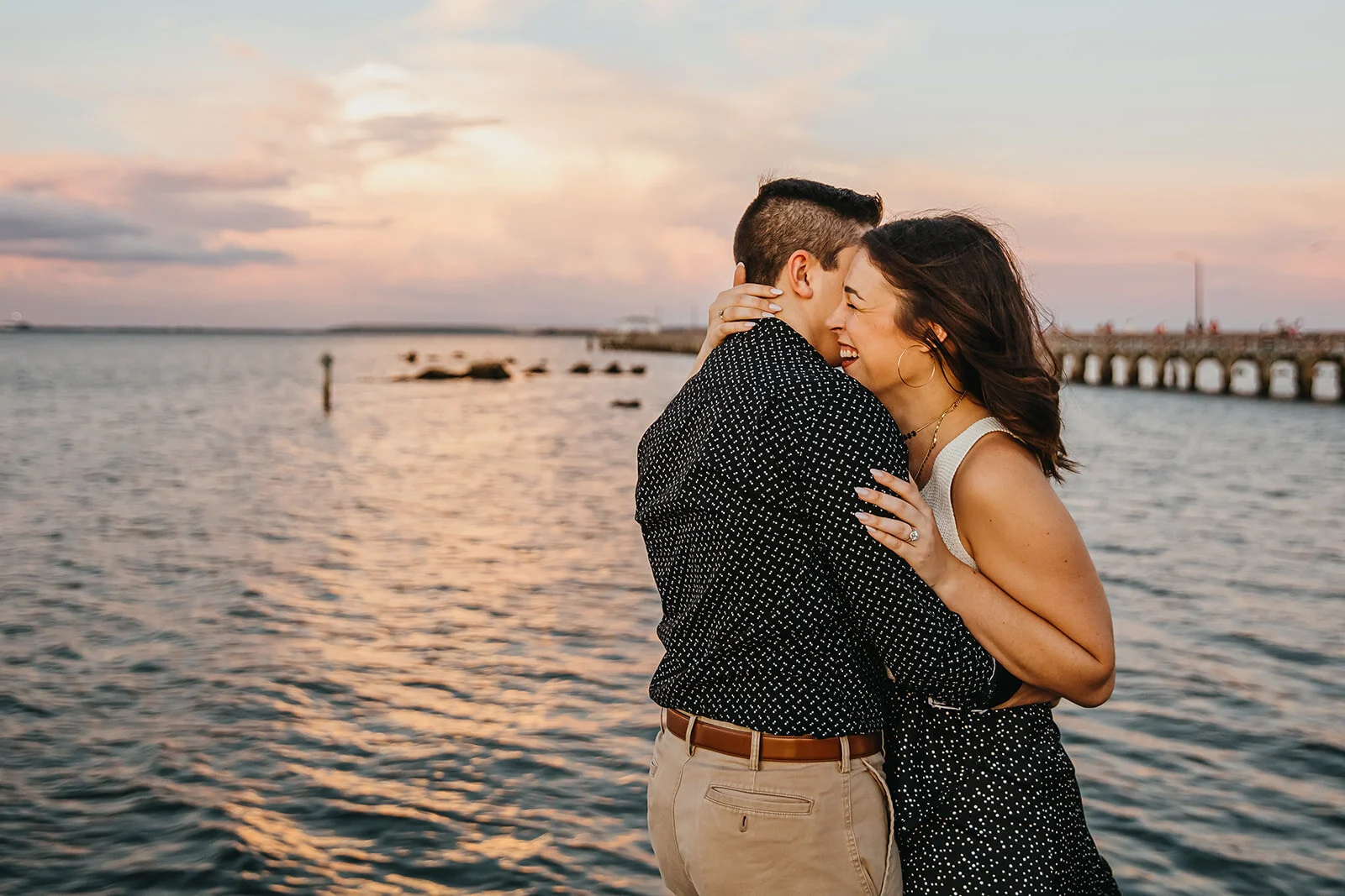 Tampa Engagement Session Tampa Wedding Photographer Ice Cream Shop Engagement Session Rad Red Creative