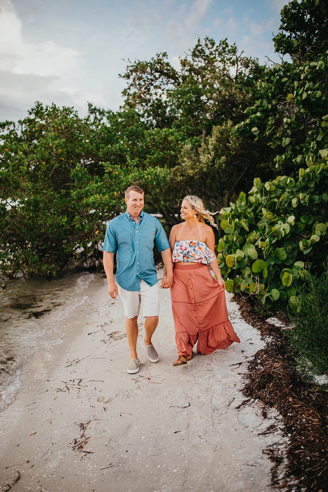 Rad Red Creative Longboat Key Engagement Session Tampa Wedding Photographer