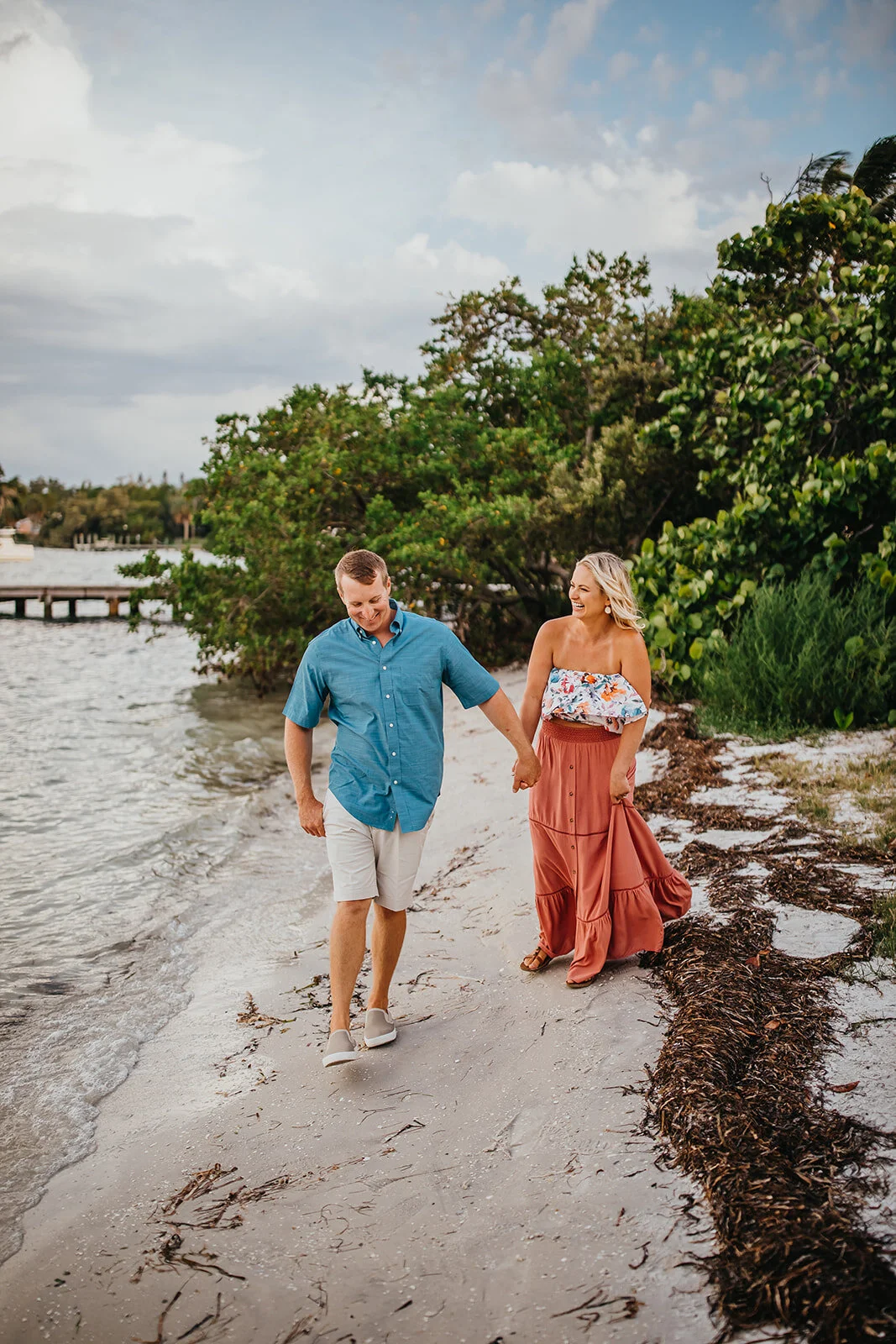 Rad Red Creative Longboat Key Engagement Session Tampa Wedding Photographer