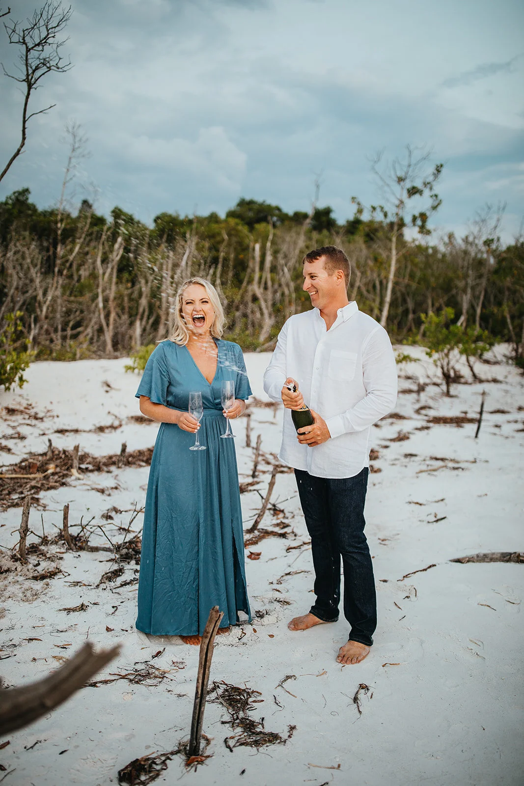 Rad Red Creative Longboat Key Engagement Session Tampa Wedding Photographer