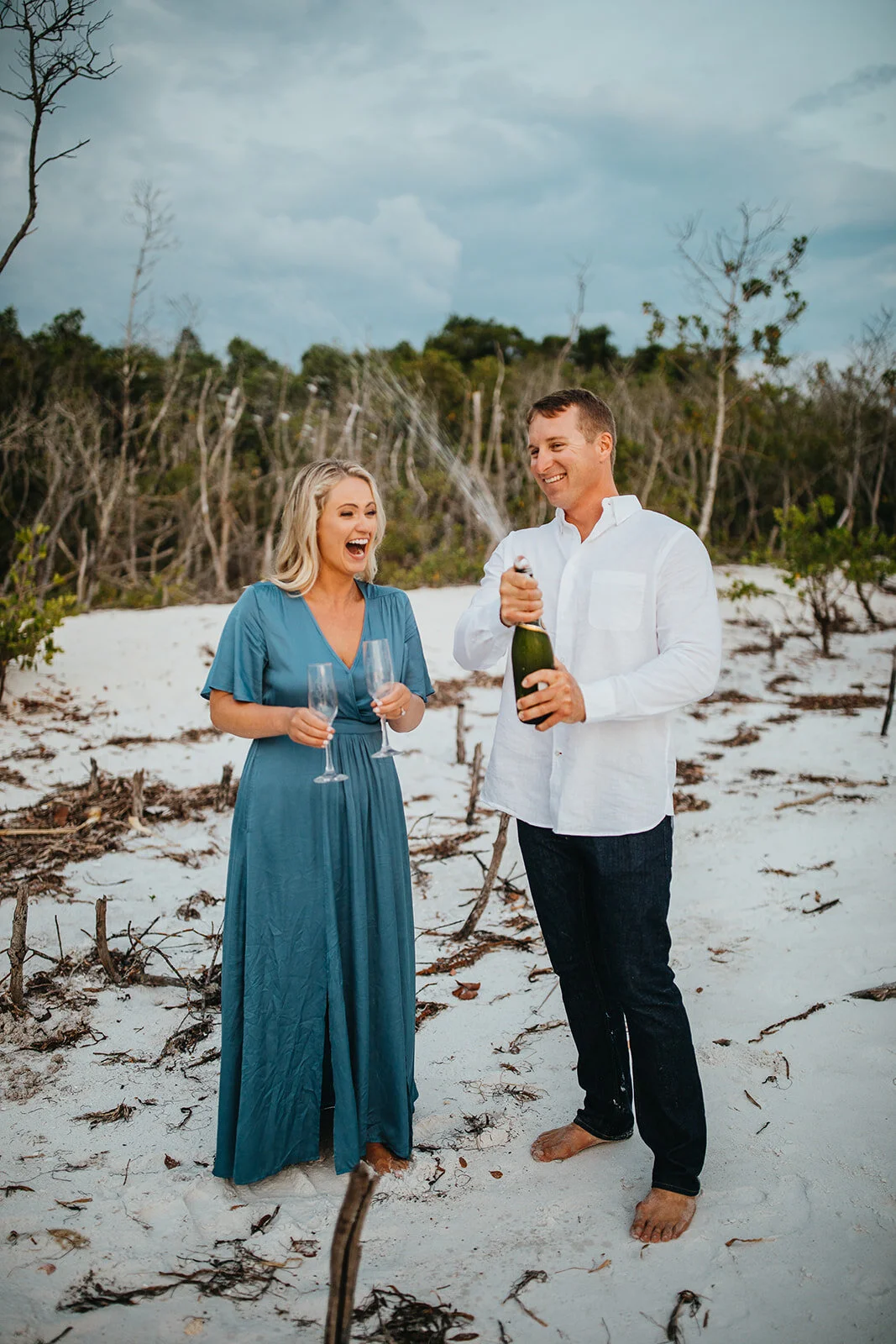 Rad Red Creative Longboat Key Engagement Session Tampa Wedding Photographer