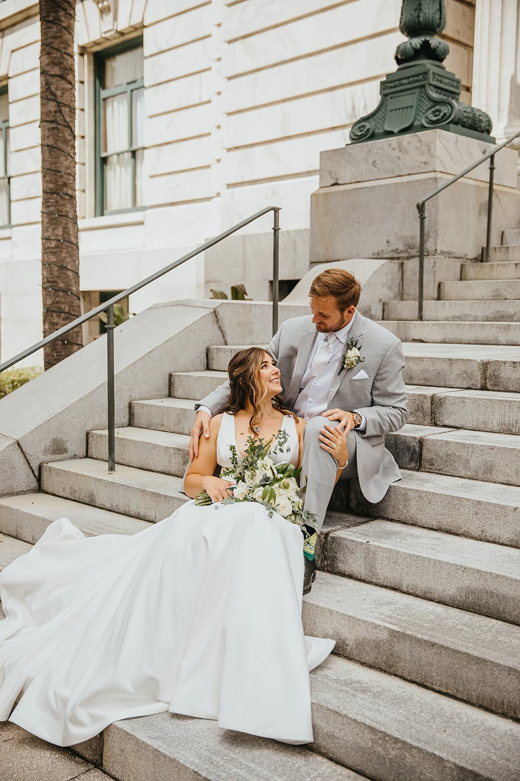 Rad Red Creative Tampa Wedding Photographer Downtown Tampa Wedding Sacred Heart COVID Wedding
