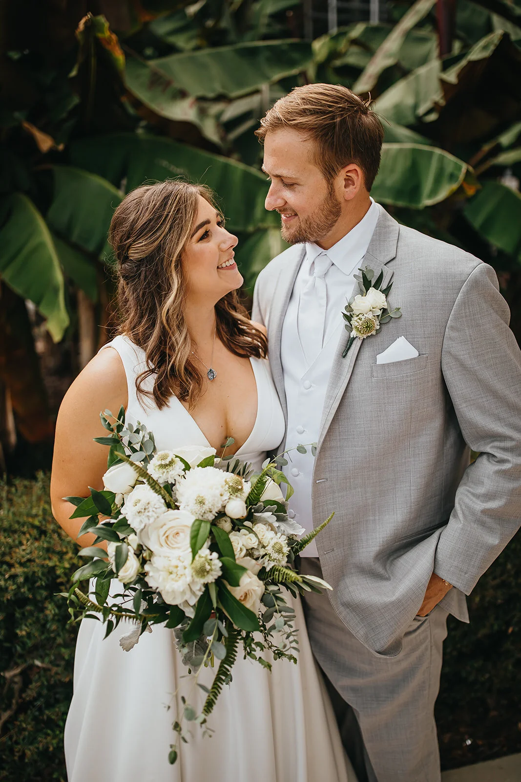 Rad Red Creative Tampa Wedding Photographer Downtown Tampa Wedding Sacred Heart COVID Wedding