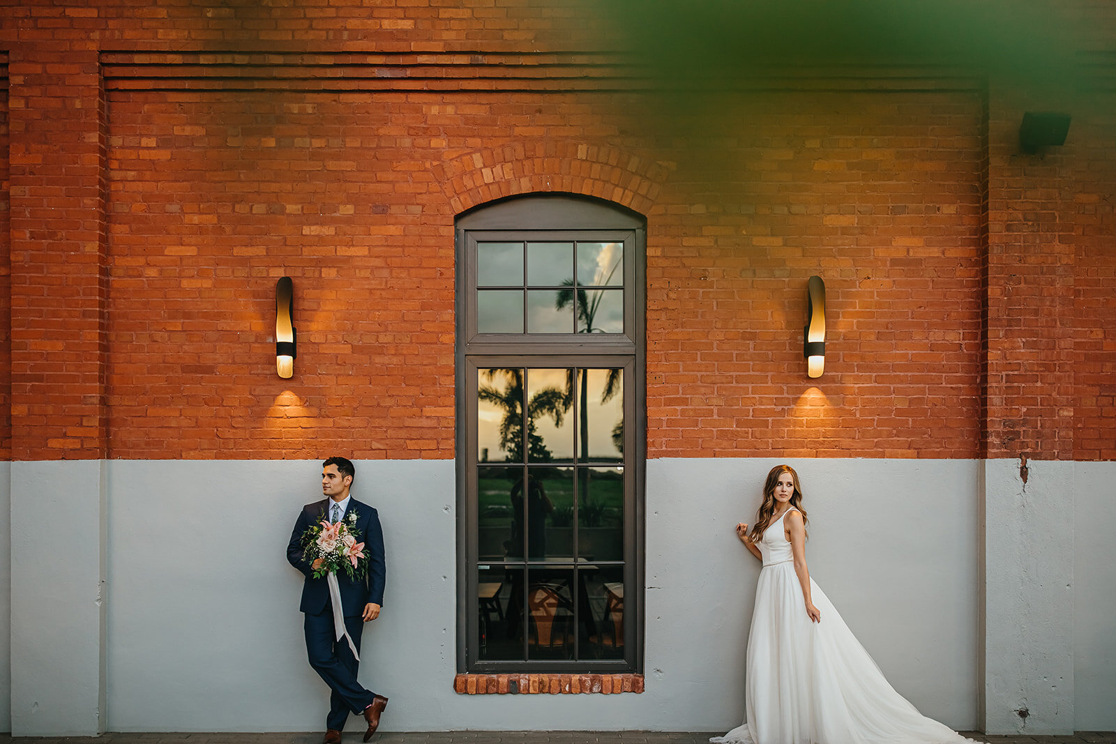 Tampa Wedding Photographer Rad Red Creative Rooftop 220 Armature Works Wedding