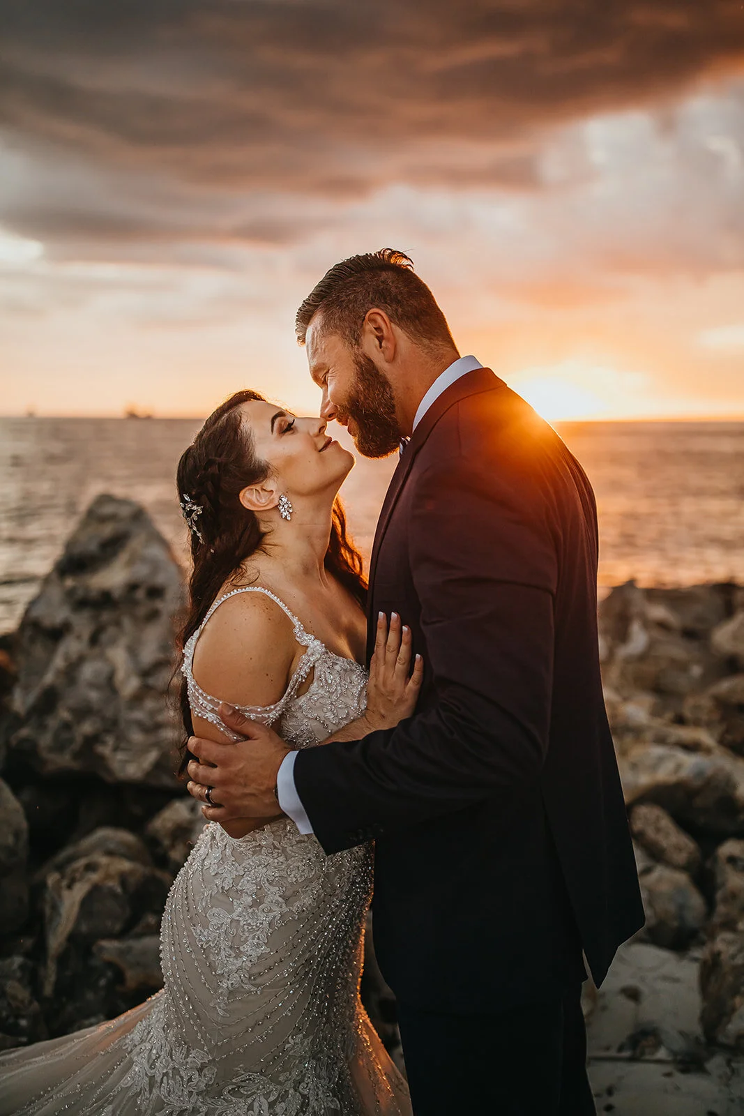 Natalie + Marin's Opal Sands Wedding