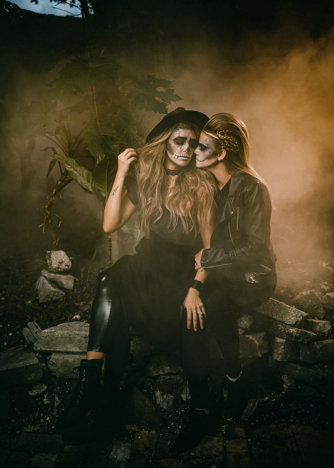 Rad Red Creative Tampa Wedding Photographer Halloween Themed Session