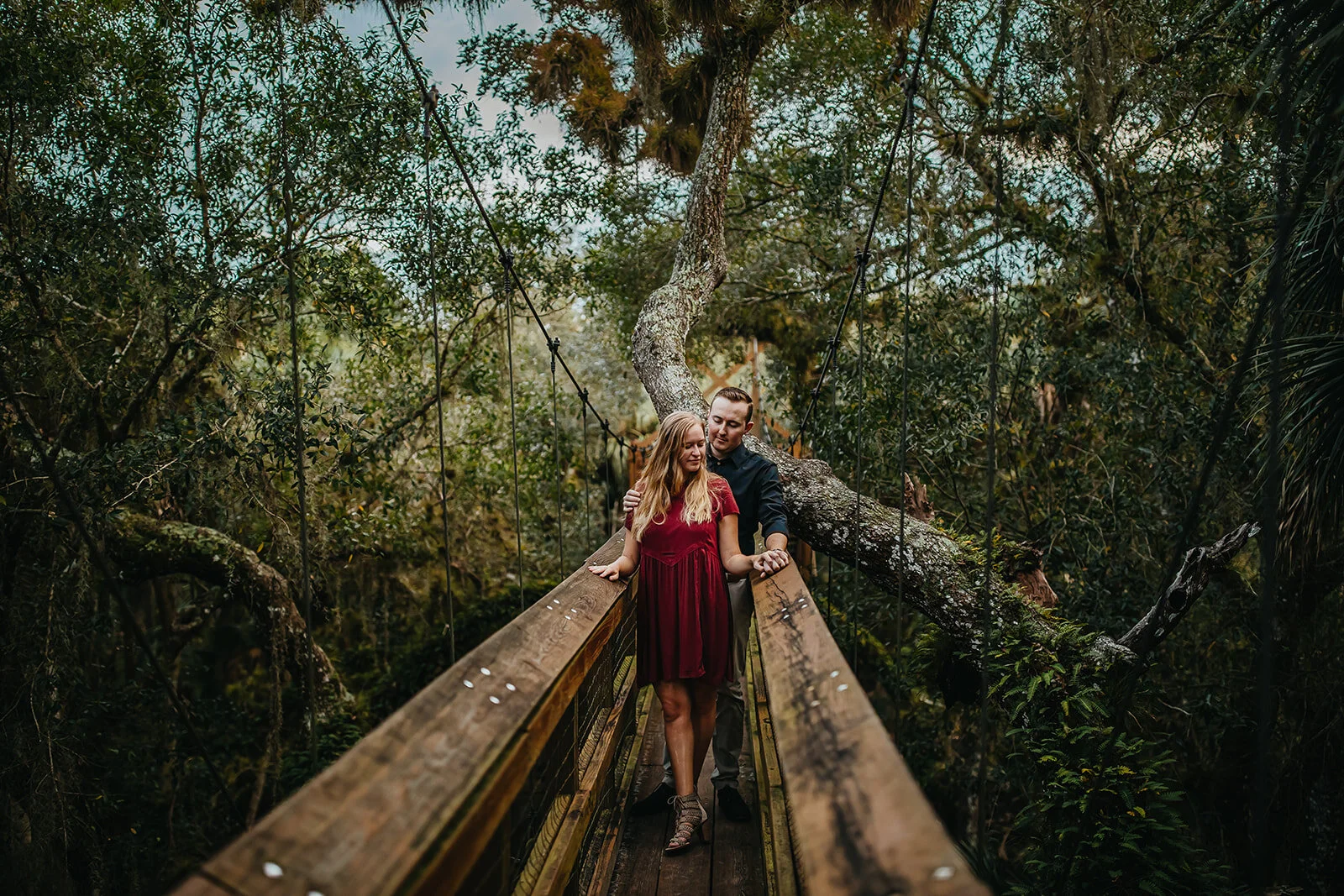 Rad Red Creative Tampa Wedding Photographer Engagement Session