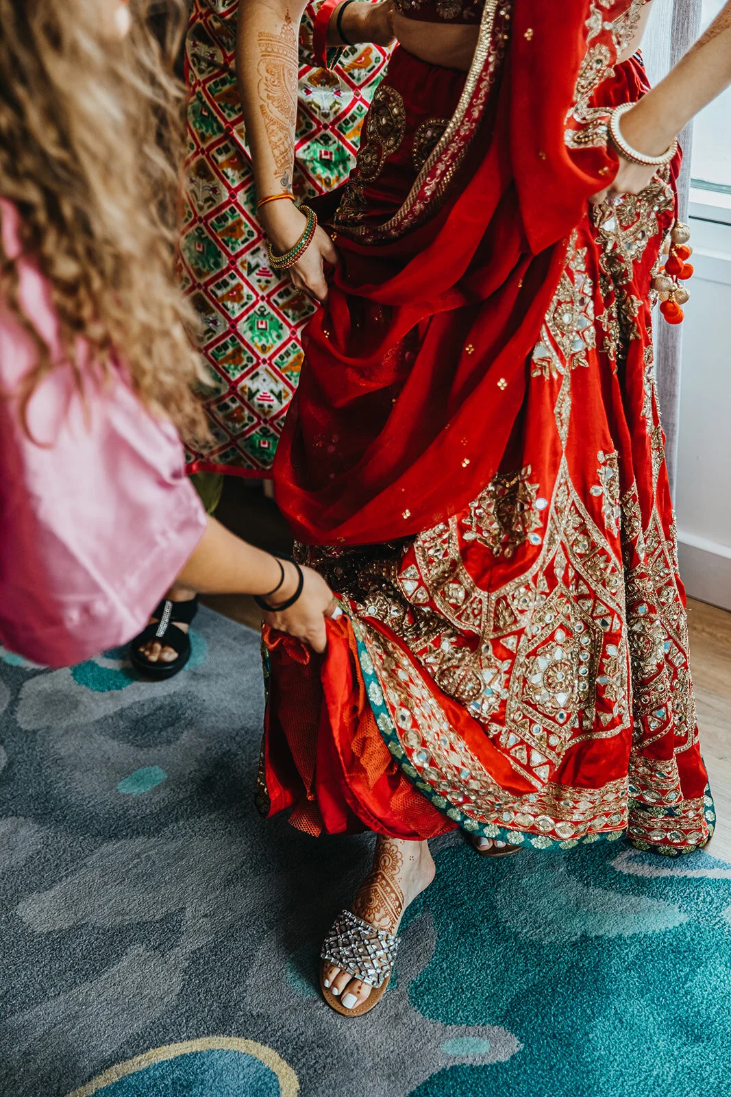 Downtown Tampa Wedding Photographer Hindu Wedding Rad Red Creative