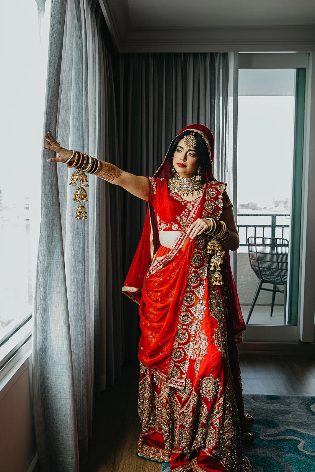 Downtown Tampa Wedding Photographer Hindu Wedding Rad Red Creative