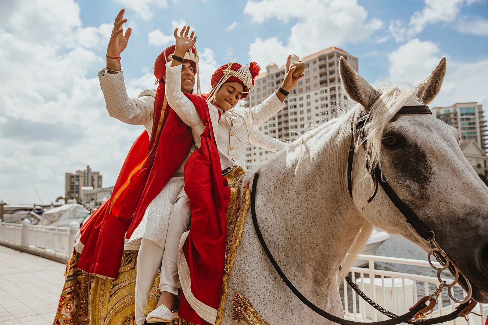 Downtown Tampa Wedding Photographer Hindu Wedding Rad Red Creative