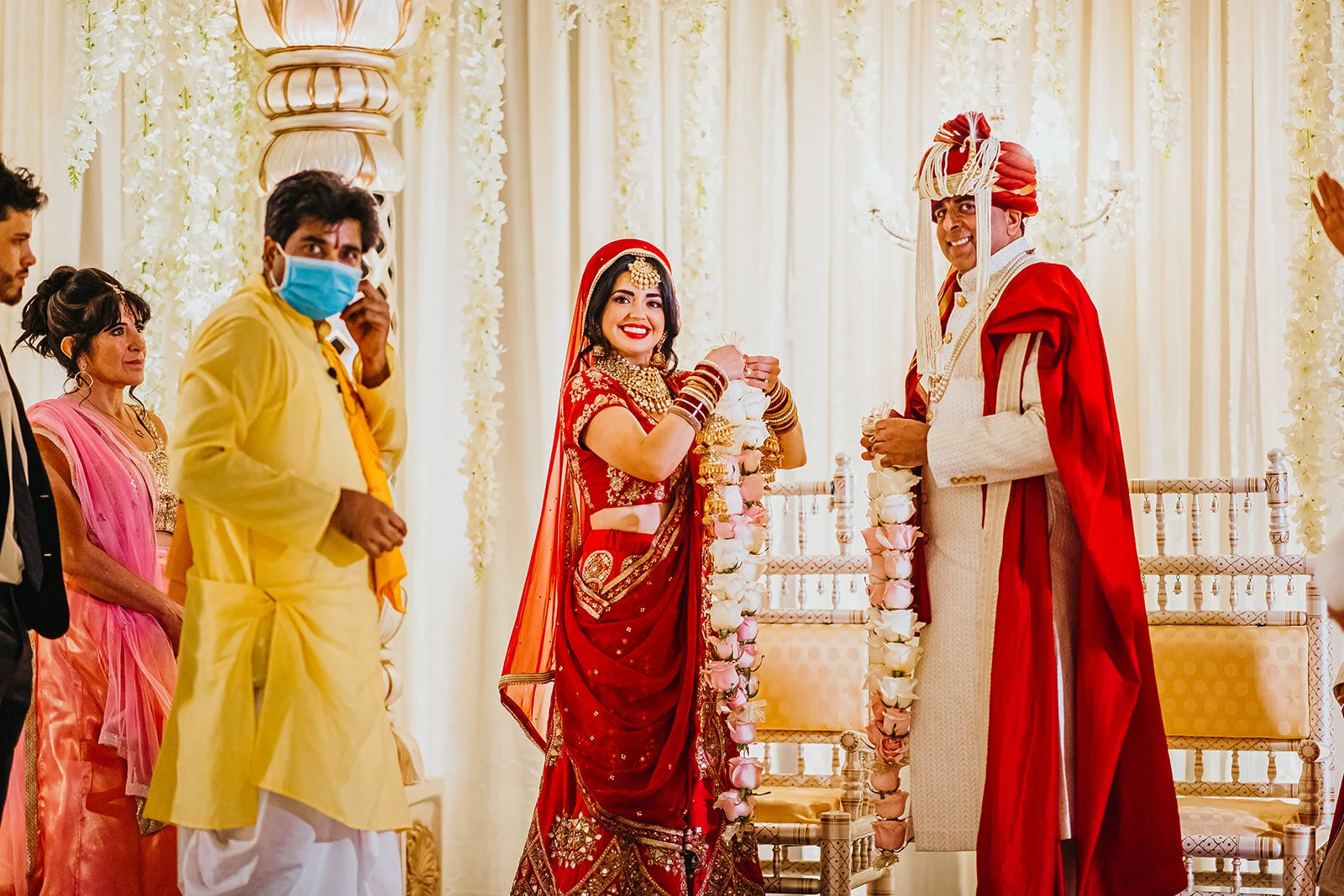 Downtown Tampa Wedding Photographer Hindu Wedding Rad Red Creative