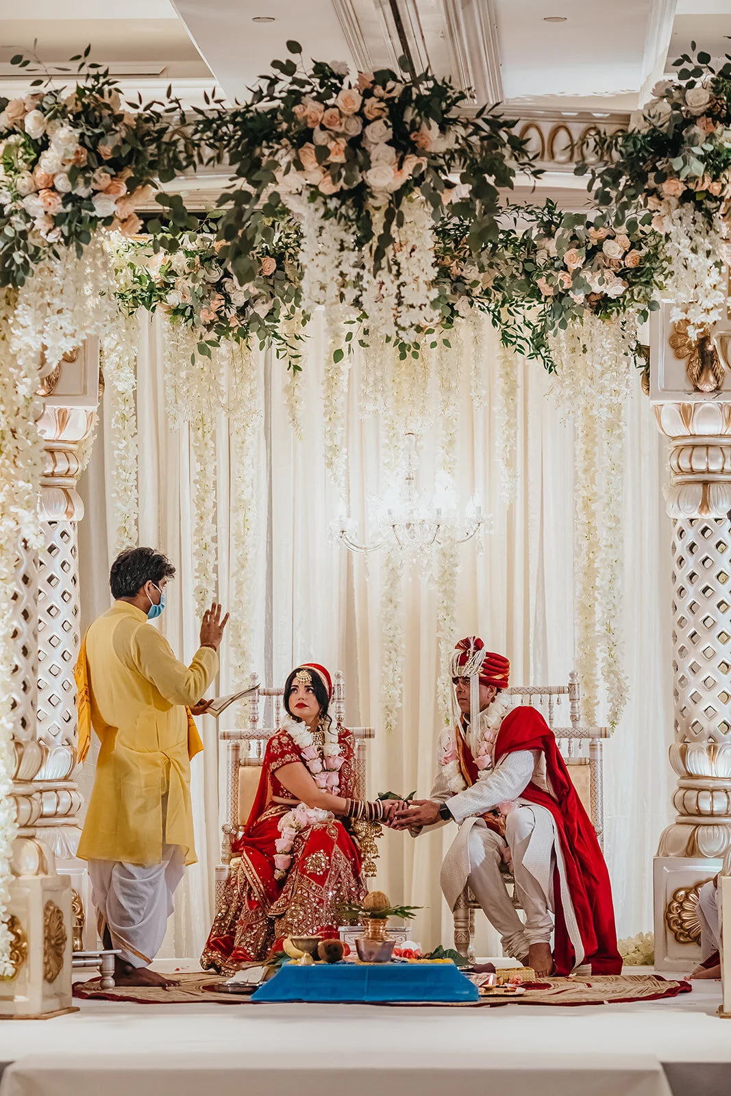 Downtown Tampa Wedding Photographer Hindu Wedding Rad Red Creative