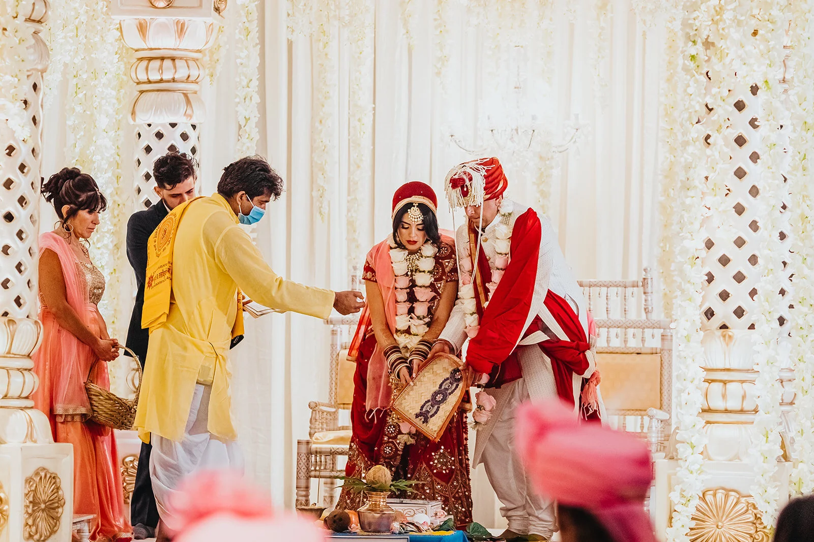 Downtown Tampa Wedding Photographer Hindu Wedding Rad Red Creative