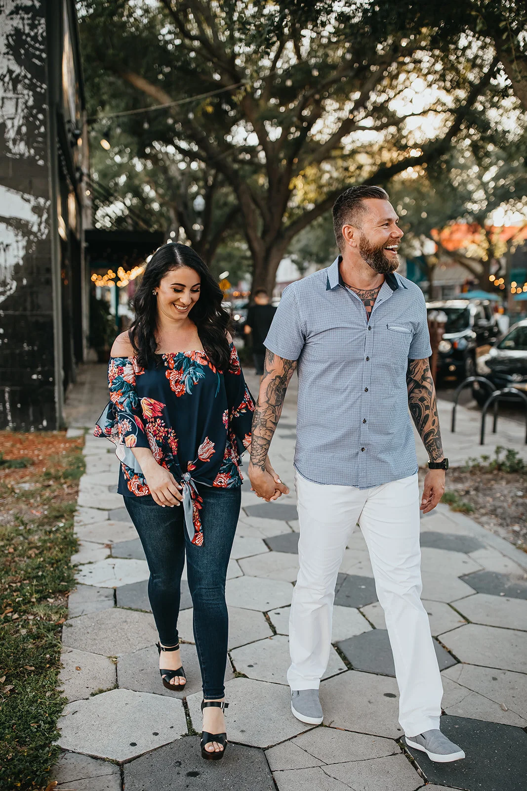 St. Pete Wedding Photographer Downtown St. Pete Engagement Session