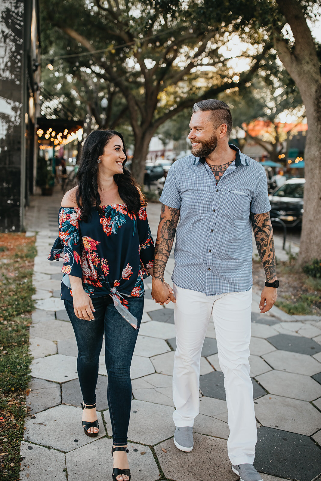 St. Pete Wedding Photographer Downtown St. Pete Engagement Session