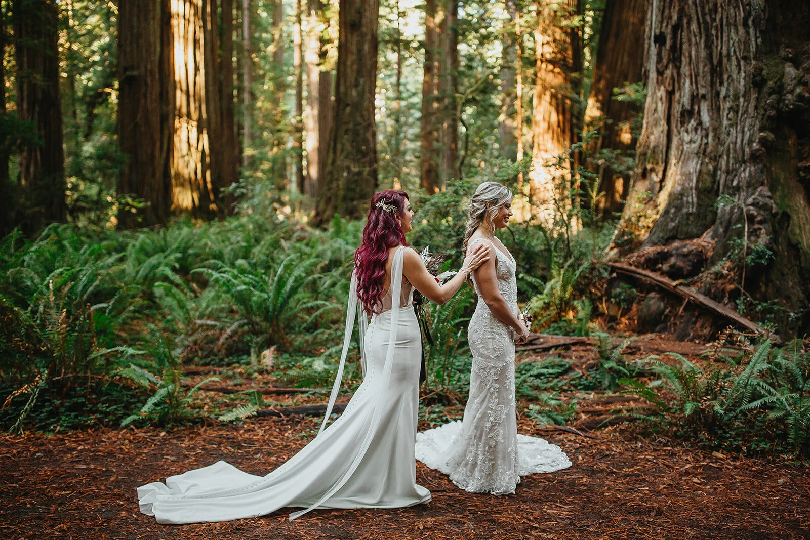 Rad Red Creative Redwoods National Park Elopement