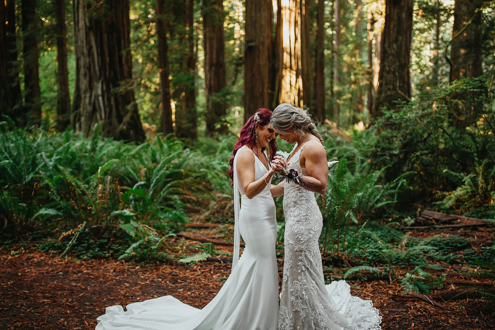 Rad Red Creative Redwoods National Park Elopement
