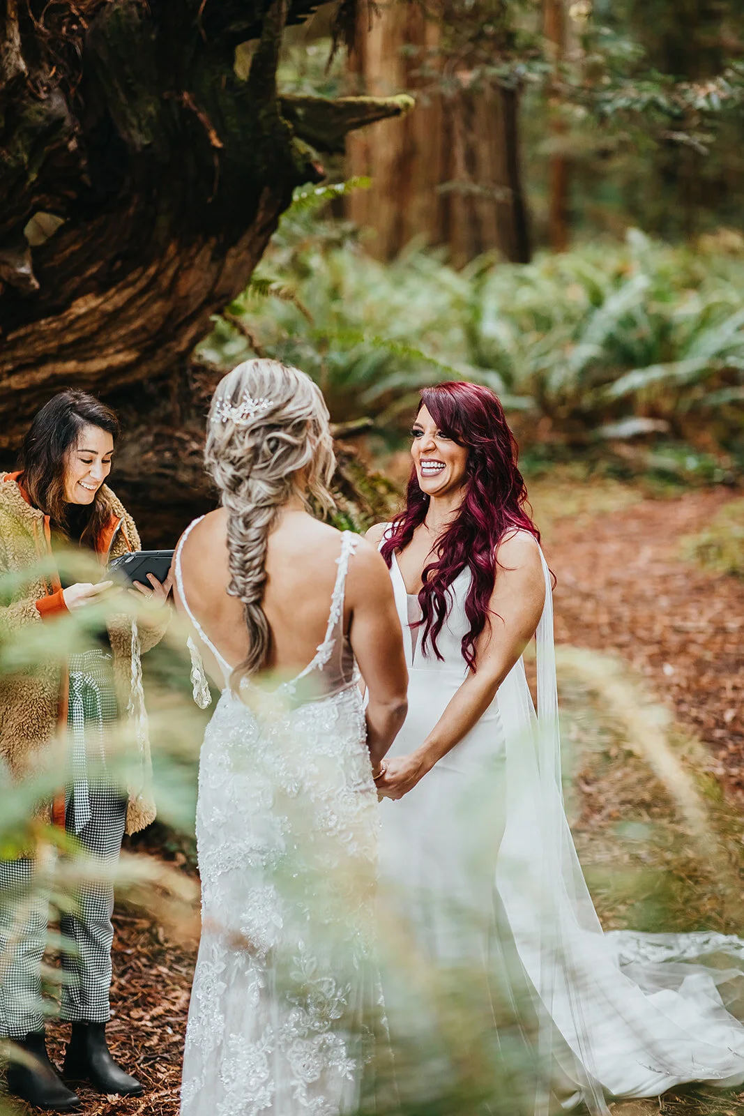 Rad Red Creative Redwoods National Park Elopement