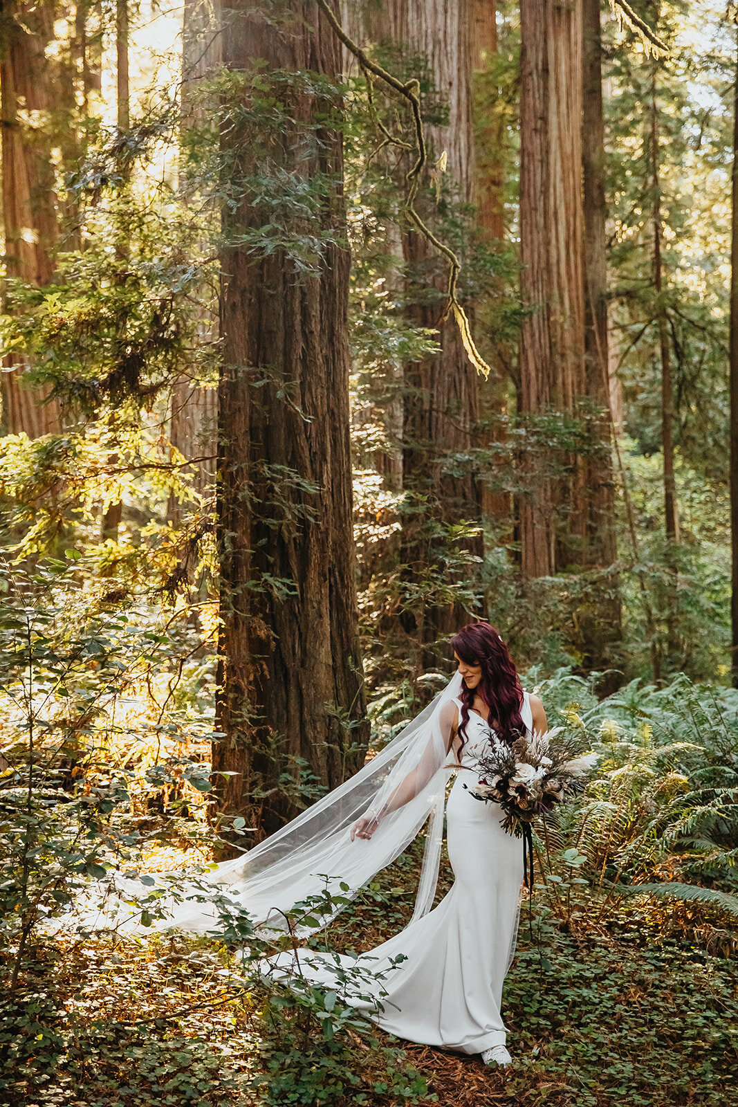Rad Red Creative Redwoods National Park Elopement